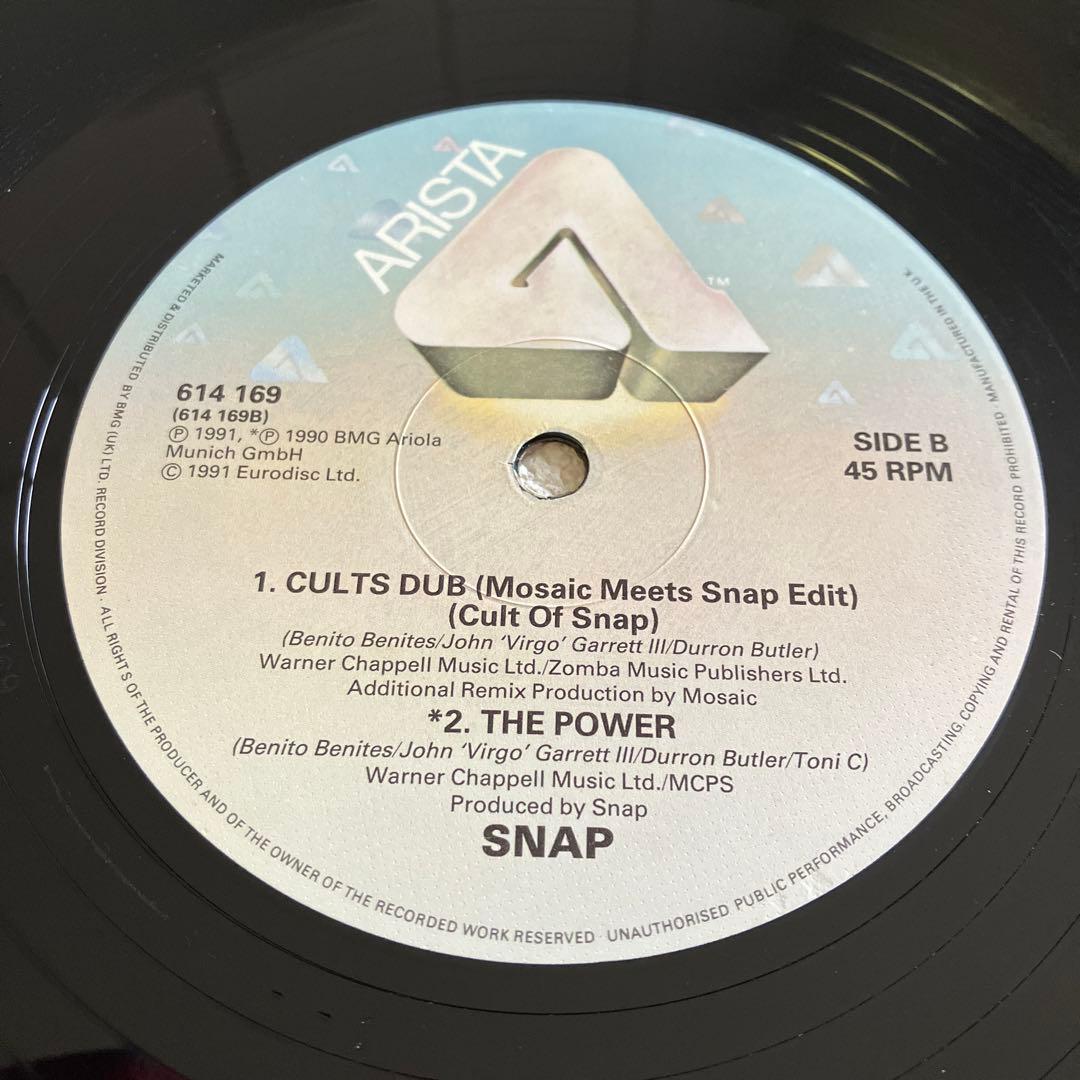 Snap! Mega Mix 12㌅シングルレコード