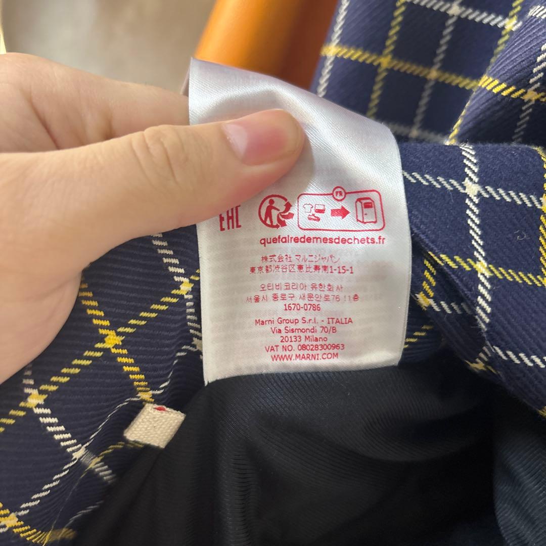 MARNI スタジャン AWARD JACKET レザー　マルニ　ジャケット