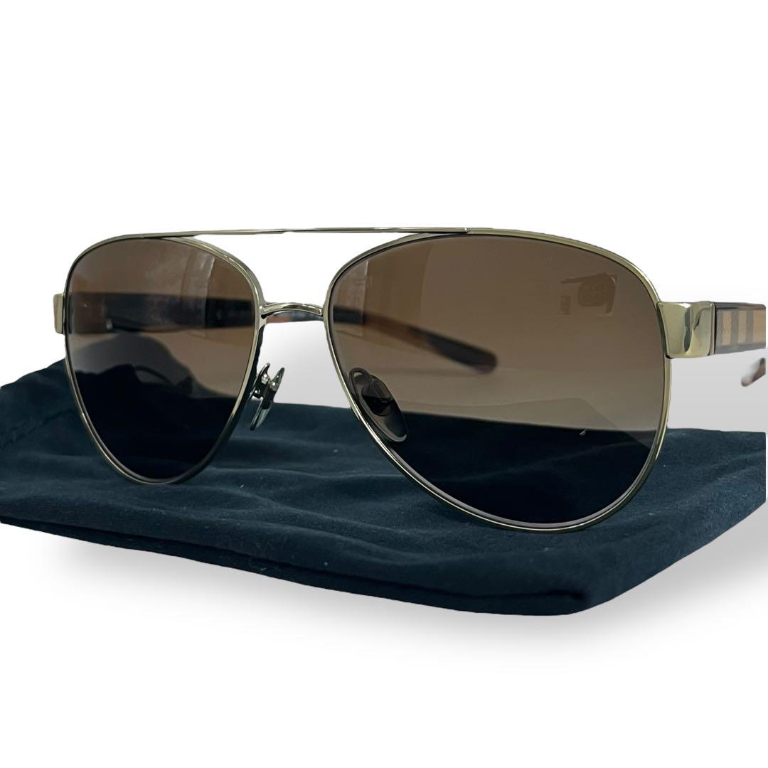 小物 BURBERRY teardrop sunglasses Nova Check