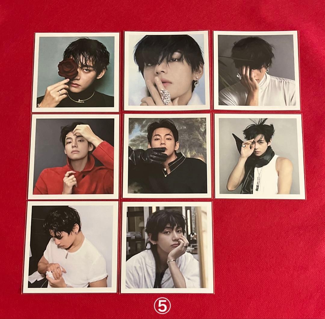 BTS ロングステッカー・ブックマーク・ホログラム両面フォトカード等♡Ｖ