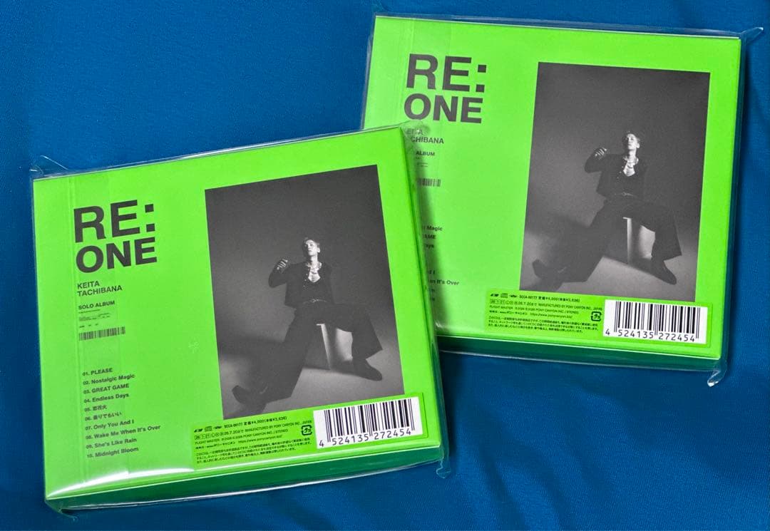 橘 慶太 ソロアルバム RE:ONE(2枚セット)