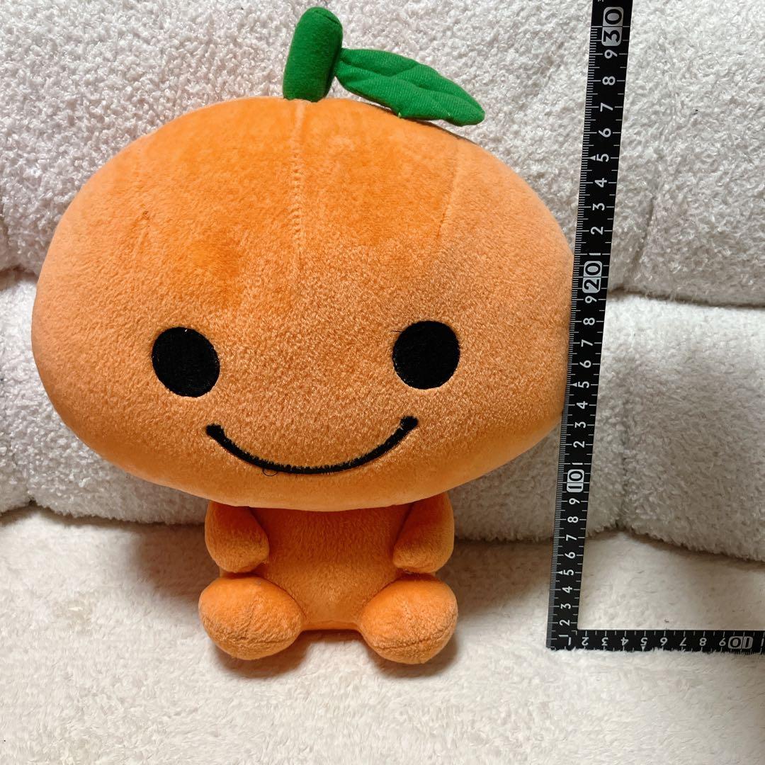 【懸賞当時品】みかんぼうや　フルーチェメイツ　大きめぬいぐるみ　非売品