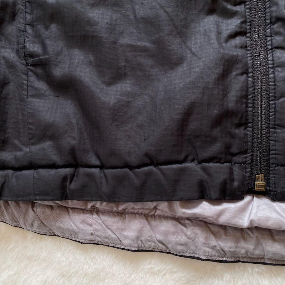 00s Patagonia マイクロパフベスト　パフボール　黒　ナイロン　S