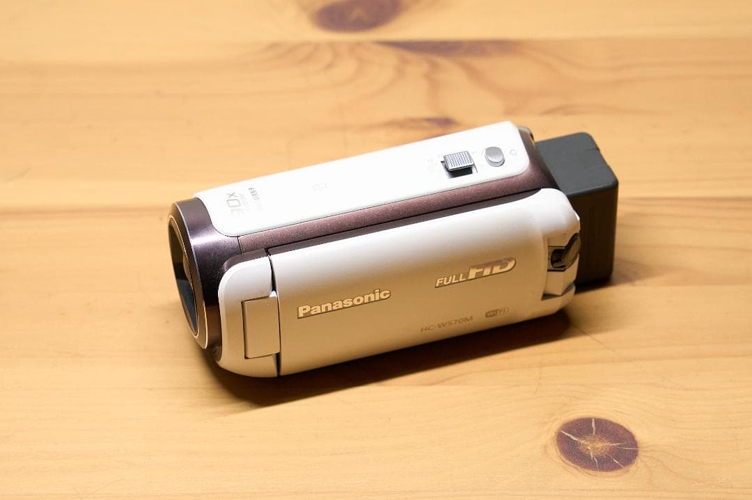 【美品】Panasonic HC-W570M ホワイト