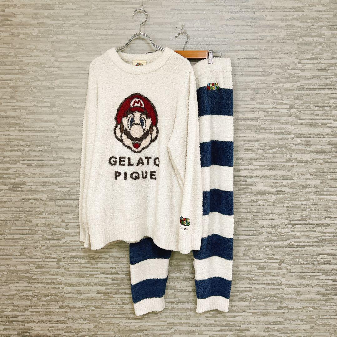 ジェラートピケ スーパーマリオ セットアップ Mサイズ✨