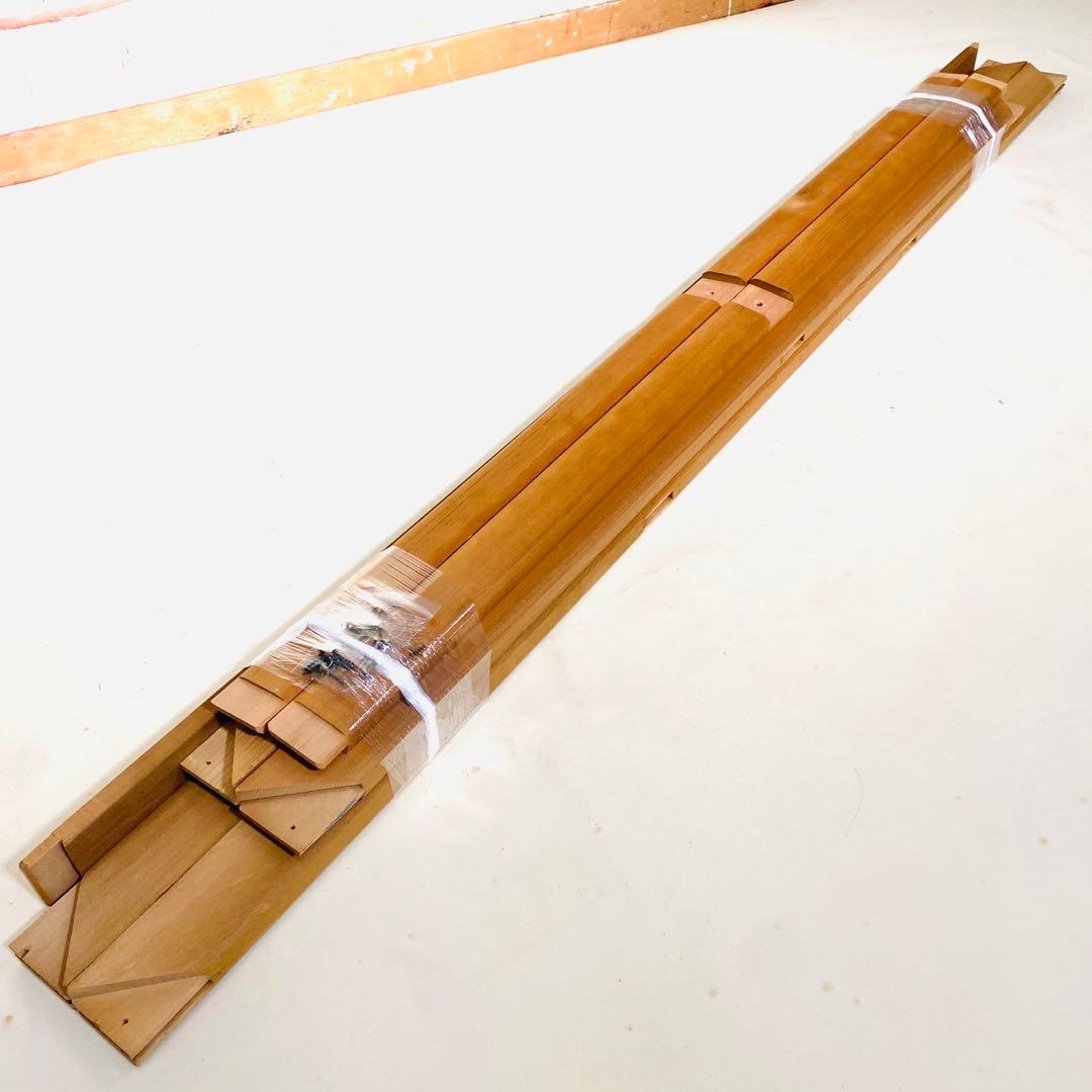 絵画用 木枠 キャンバス枠 マルオカ F100号上枠 杉材 中古良品 送料込⑤