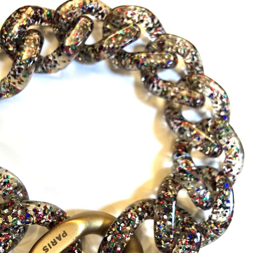 LOUVINI PARIS ハンドストラップ PETIT ZOE GLITTER