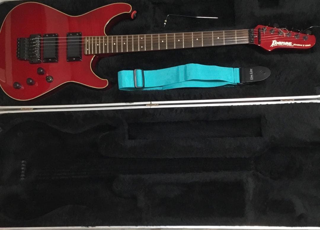 エレキギター　Ibanez ロードスターII RG530 ケース付き