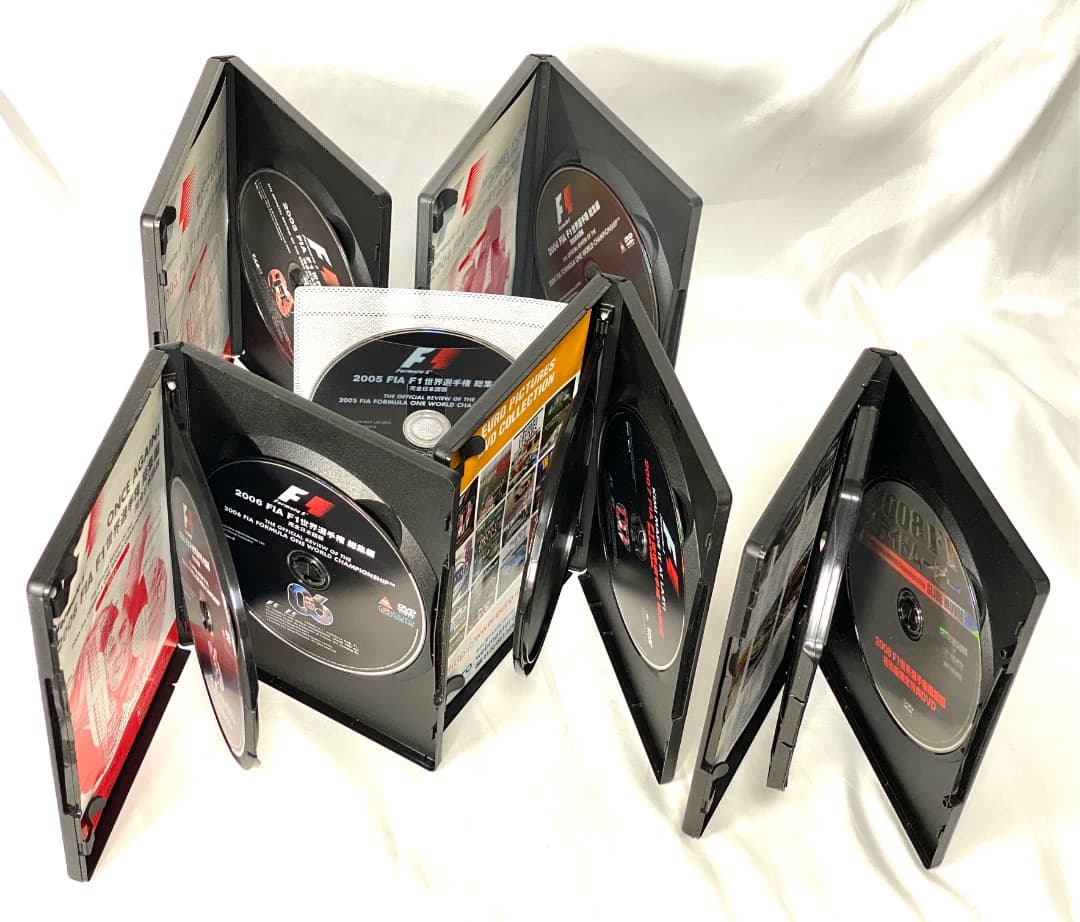 ク*ー様 10本セット 2003〜2013 FIA F1世界選手権 総集編DVD
