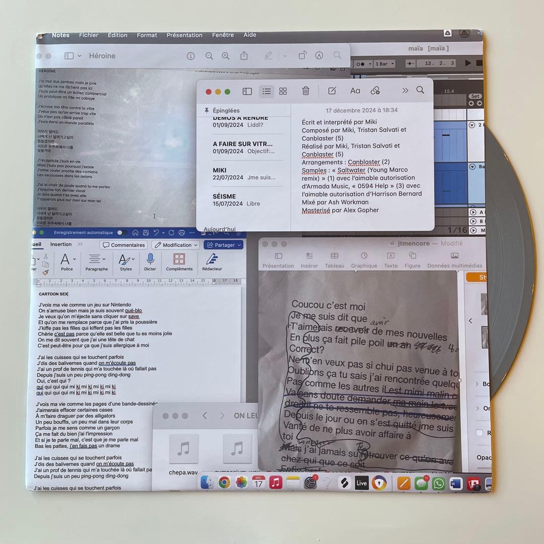 Miki Self-released レコード　Graou