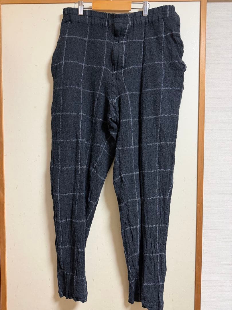 25FW ウールチェック縮絨セットアップ