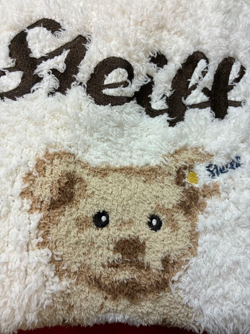 ジェラートピケSteiff クマ刺繍 ルームウェア
