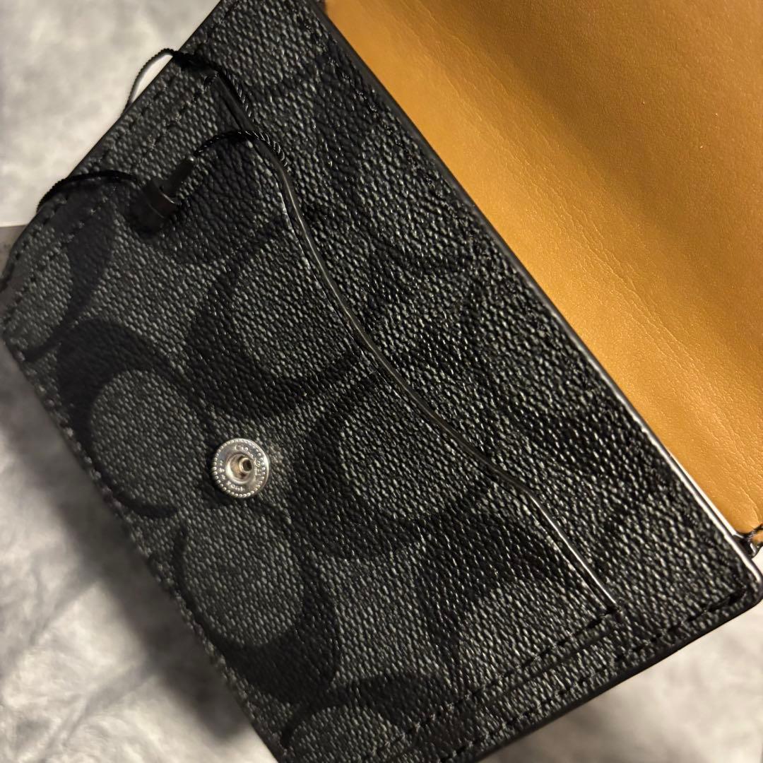 【タイムセール】新品未使用 COACH コーチ 二つ折り財布
