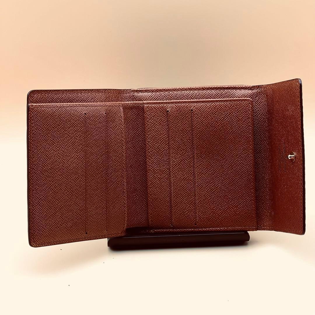 【美品】ルイ ヴィトン モノグラム ポルトモネ ビエ カルト クレディ