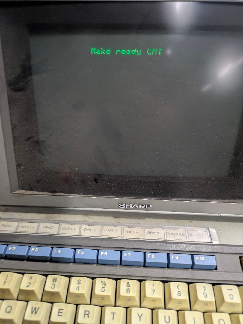 モ*チ様 【SHARP MZ-2000 実機（現状品）】 1982年発売／
