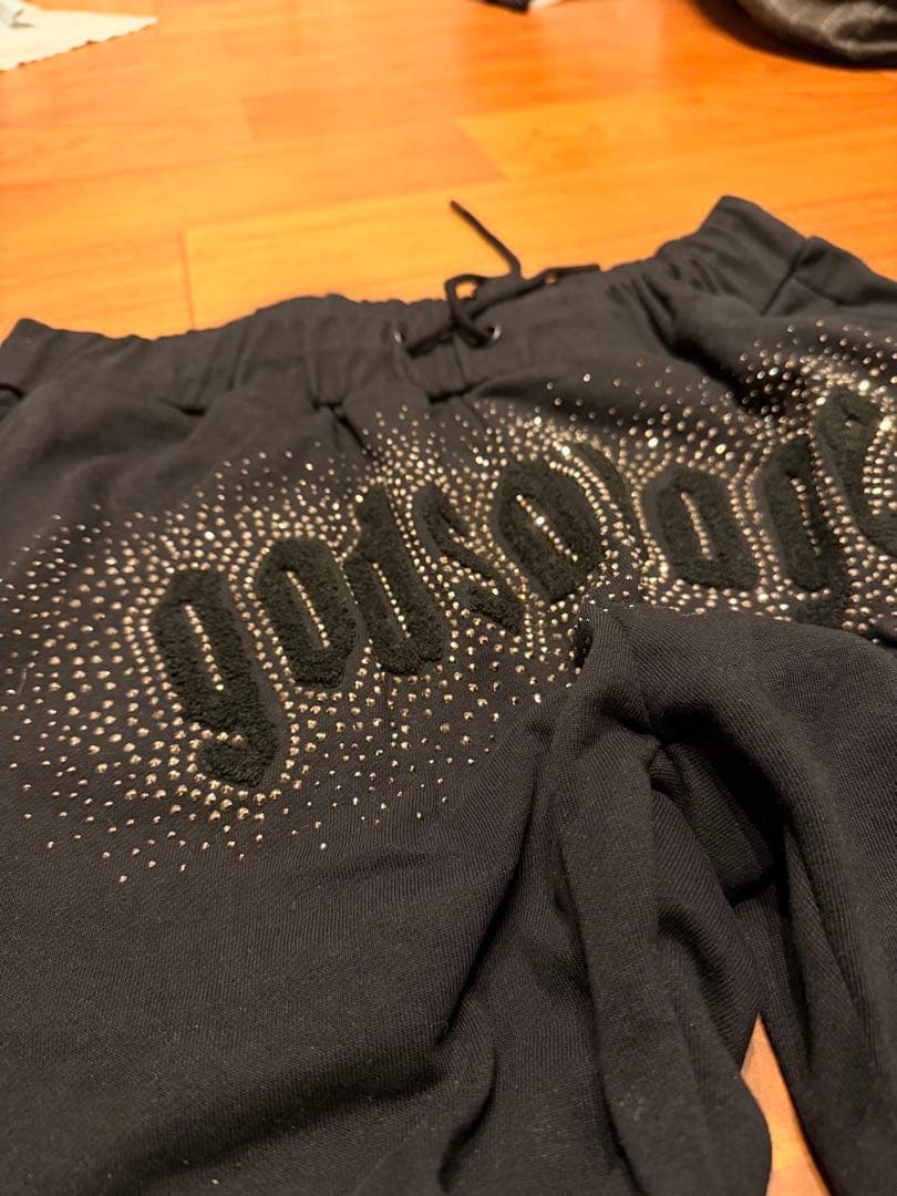 godsavage セットアップ　ラインストーン