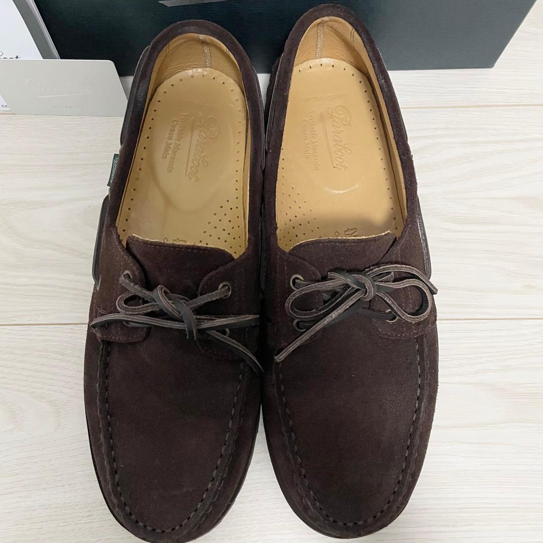 美品✨Paraboot パラブーツ MALO スエード デッキシューズ 28cm