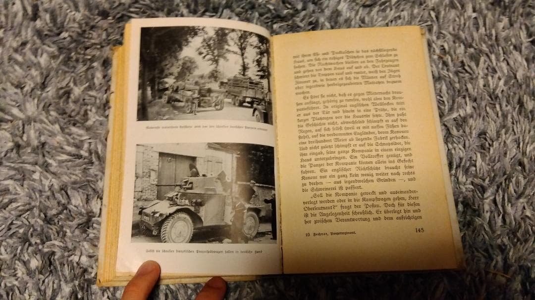 【1941年ナチスドイツ当時物】Panzer am Feind