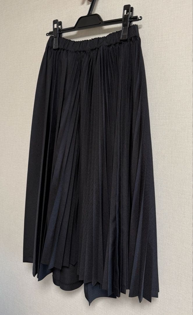 【美品】プリーツスカート【BLACK】