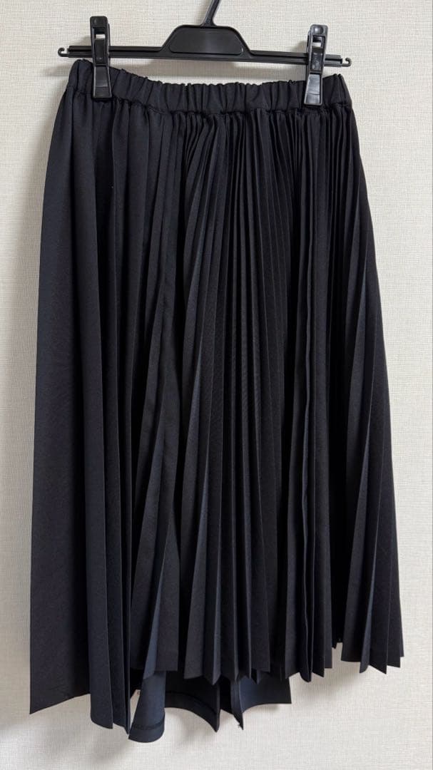 【美品】プリーツスカート【BLACK】