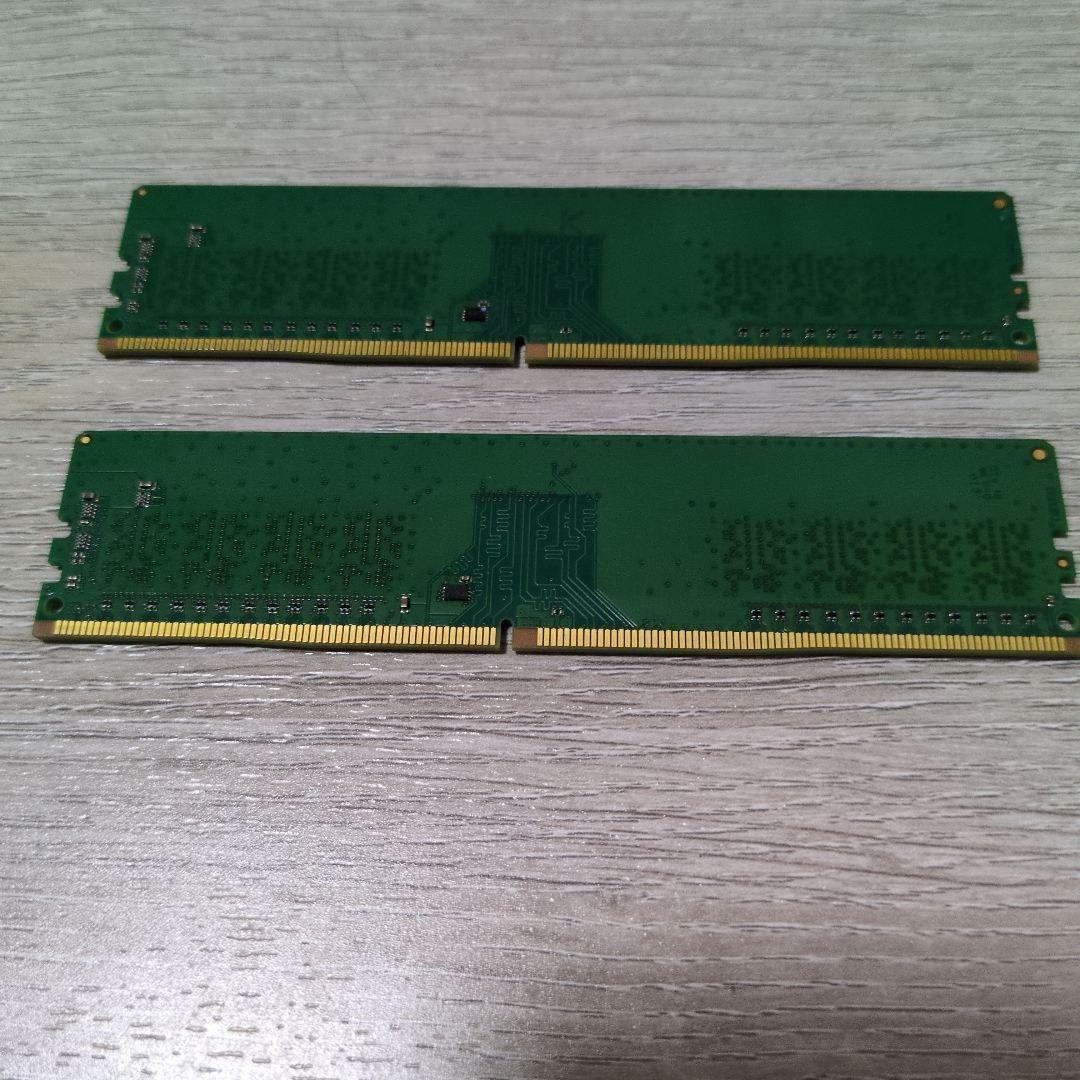 動作確認済み　crucial 8GB DDR4-3200 メモリ