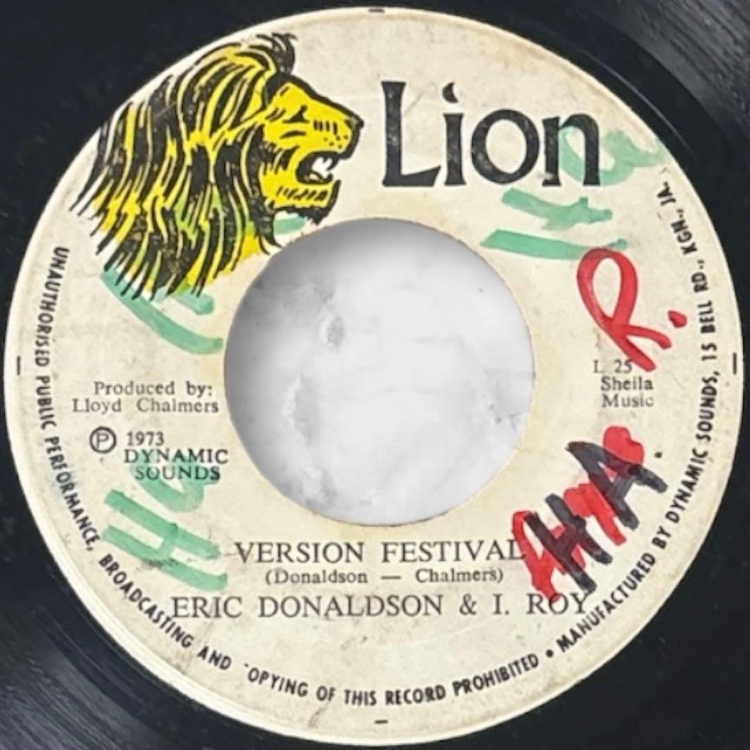 レゲエ WHAT A FESTIVAL ERIC DONALDSON レコード