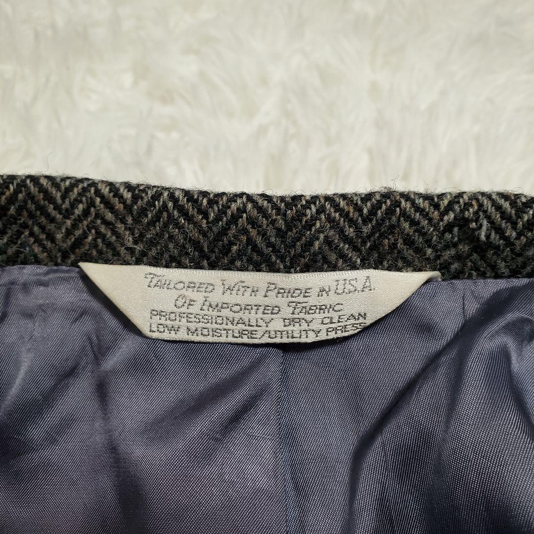 希少✨LANDSEND　ハリスツイード　テーラードジャケット　　たいやき様