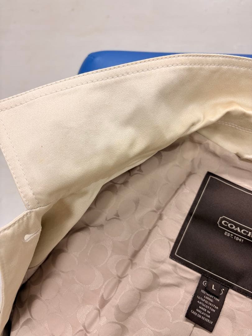 COACH トレンチコート レディース