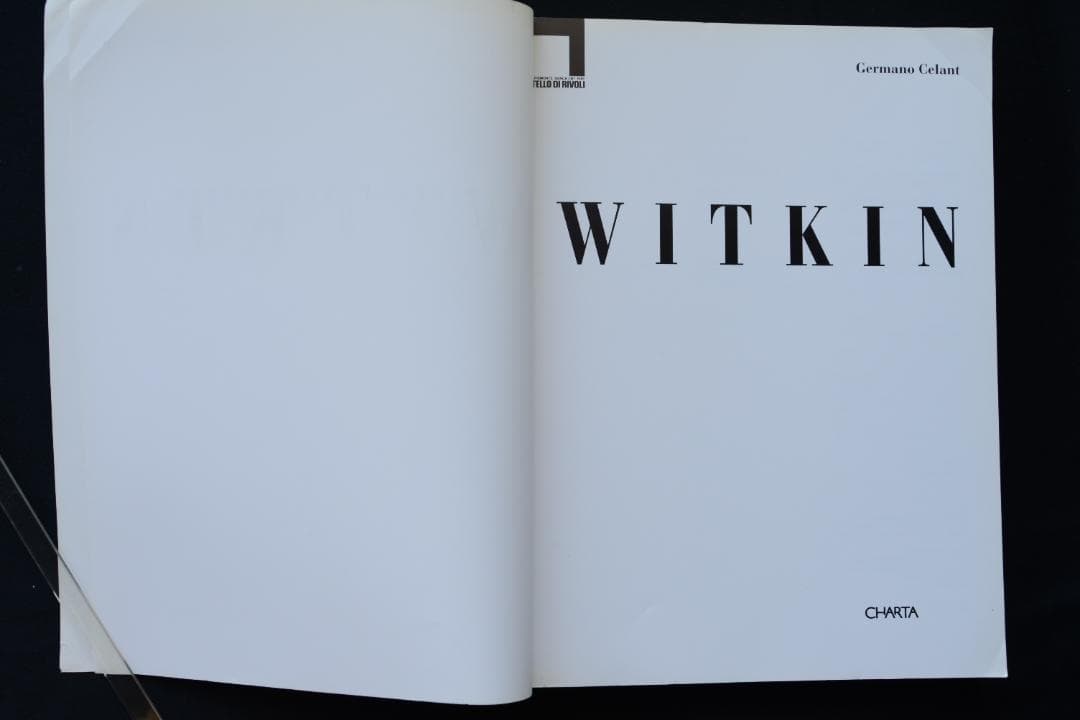 【Joel-Peter Witkin：Witkin】1995年　初版発行