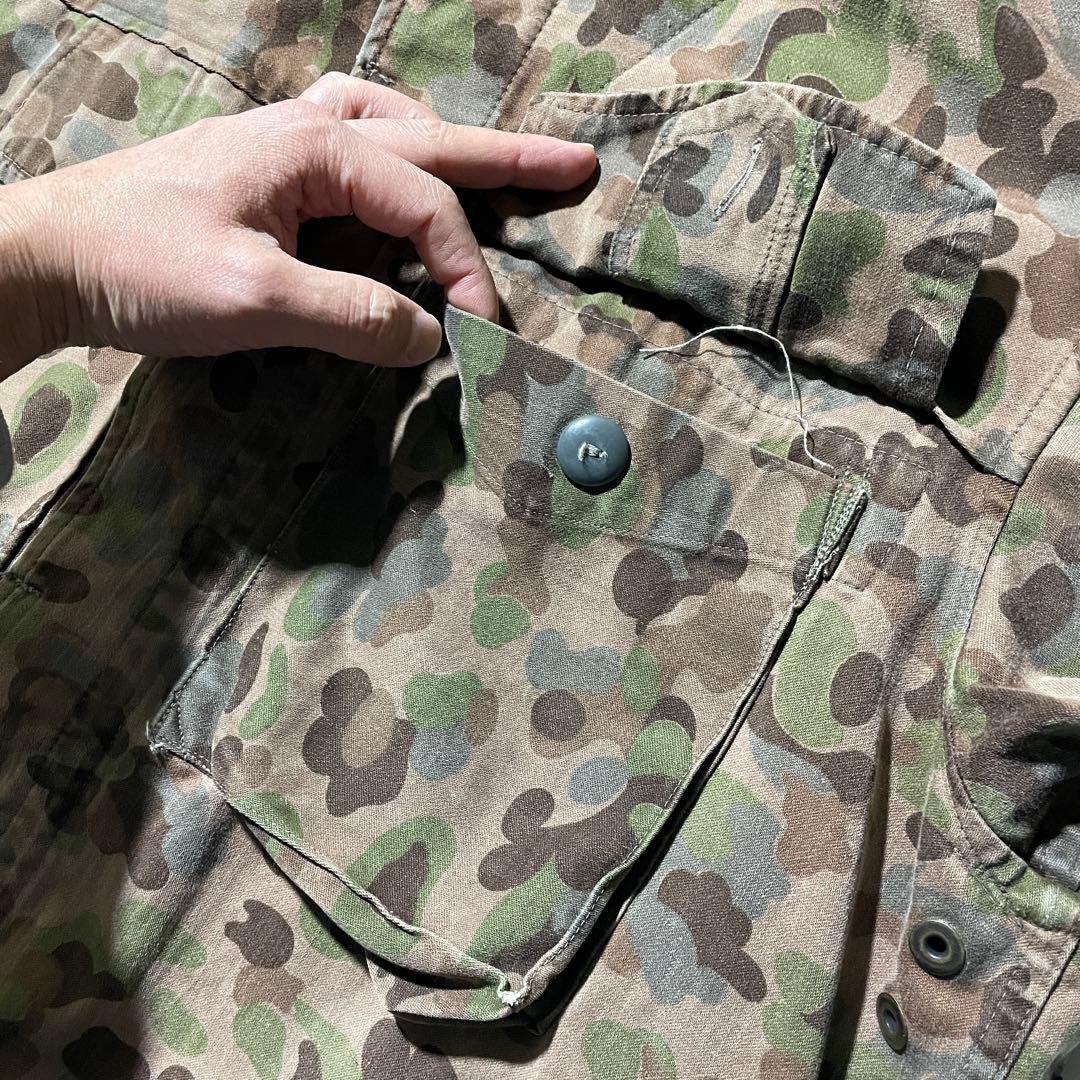 70s- オーストリア軍PEA DOT CAMO フィールドコート モッズコート