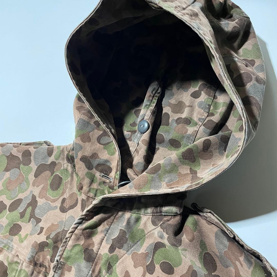 70s- オーストリア軍PEA DOT CAMO フィールドコート モッズコート