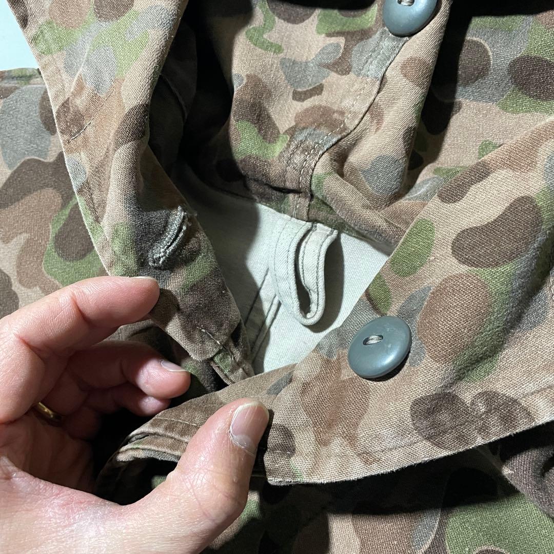 70s- オーストリア軍PEA DOT CAMO フィールドコート モッズコート