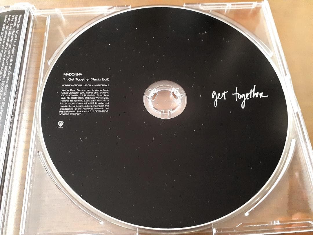 マドンナ　Get Together (Radio Edit)　貴重盤 CD