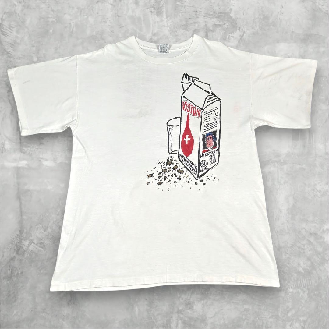 90s Vision Street Wear × Mike Crum Tシャツ