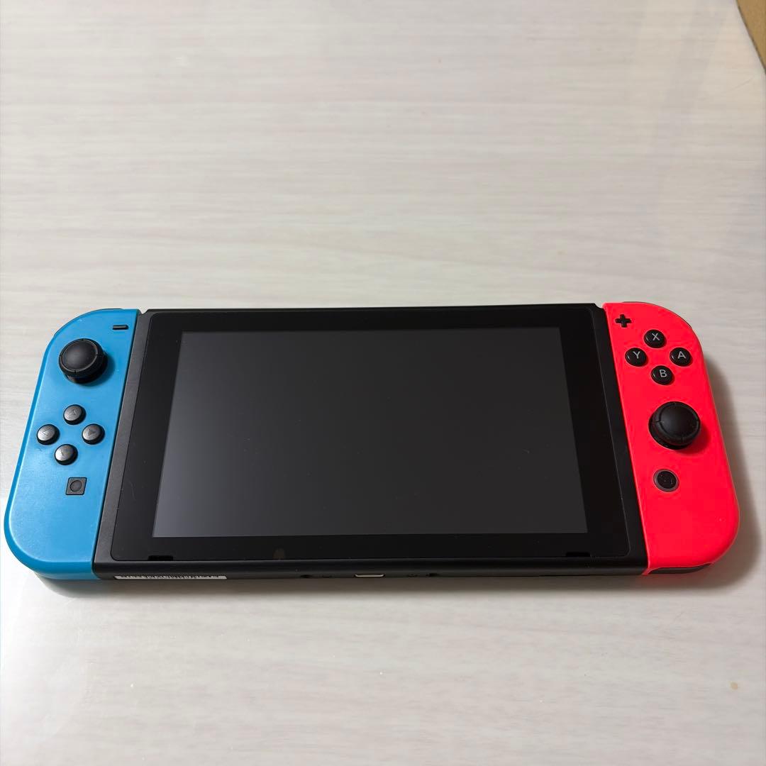 【良品】Nintendo Switch 本体 ネオンブルー・レッド