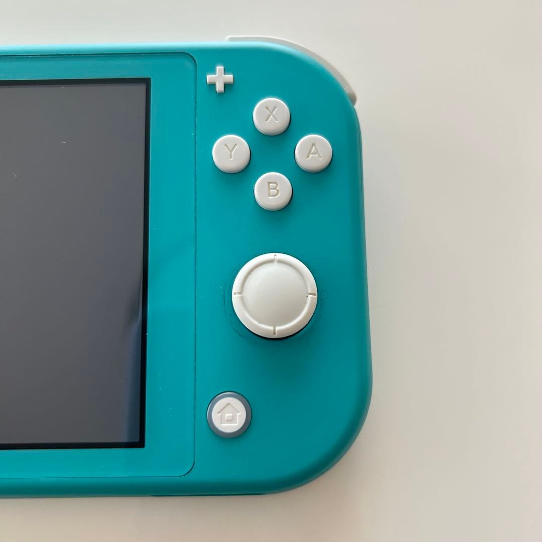 ジャンク品 Nintendo Switch Lite ターコイズ 箱あり