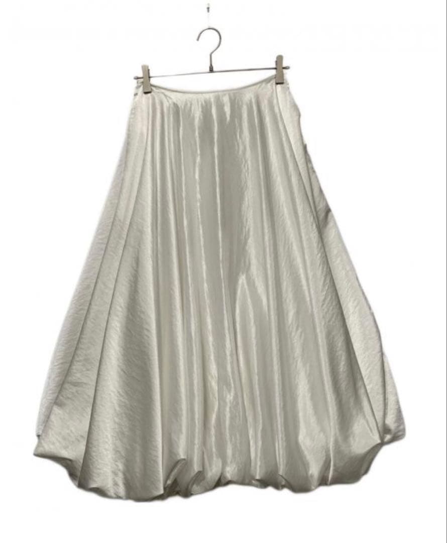 THE TOÉ bercy balloon skirt White Mサイズ