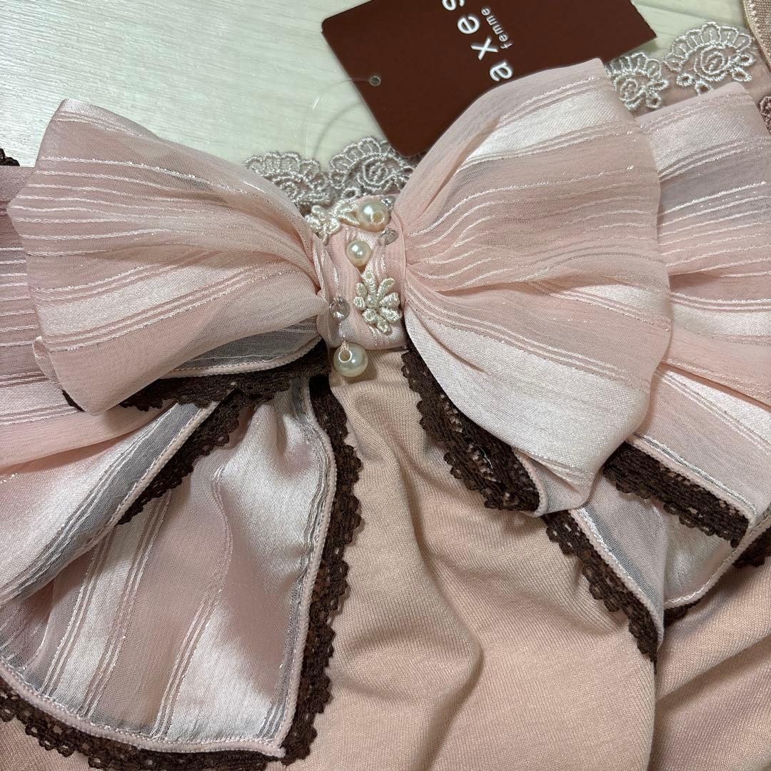 ❣️axes femme ❣️新品未使用タグ付き希少ビックリボンキャミソールピンクＭ