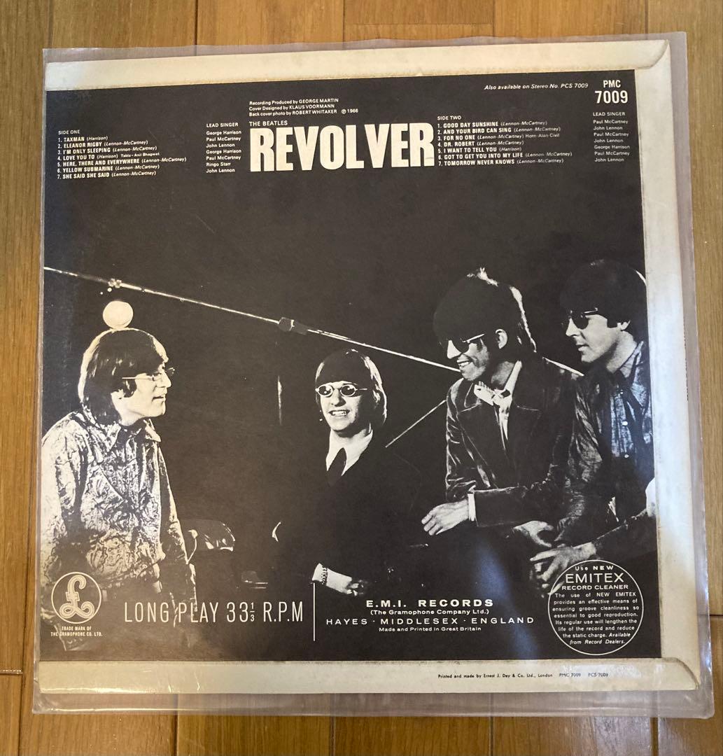稀少UK回収マト10番台リボルバRevolverビートルズBeatlesレコード
