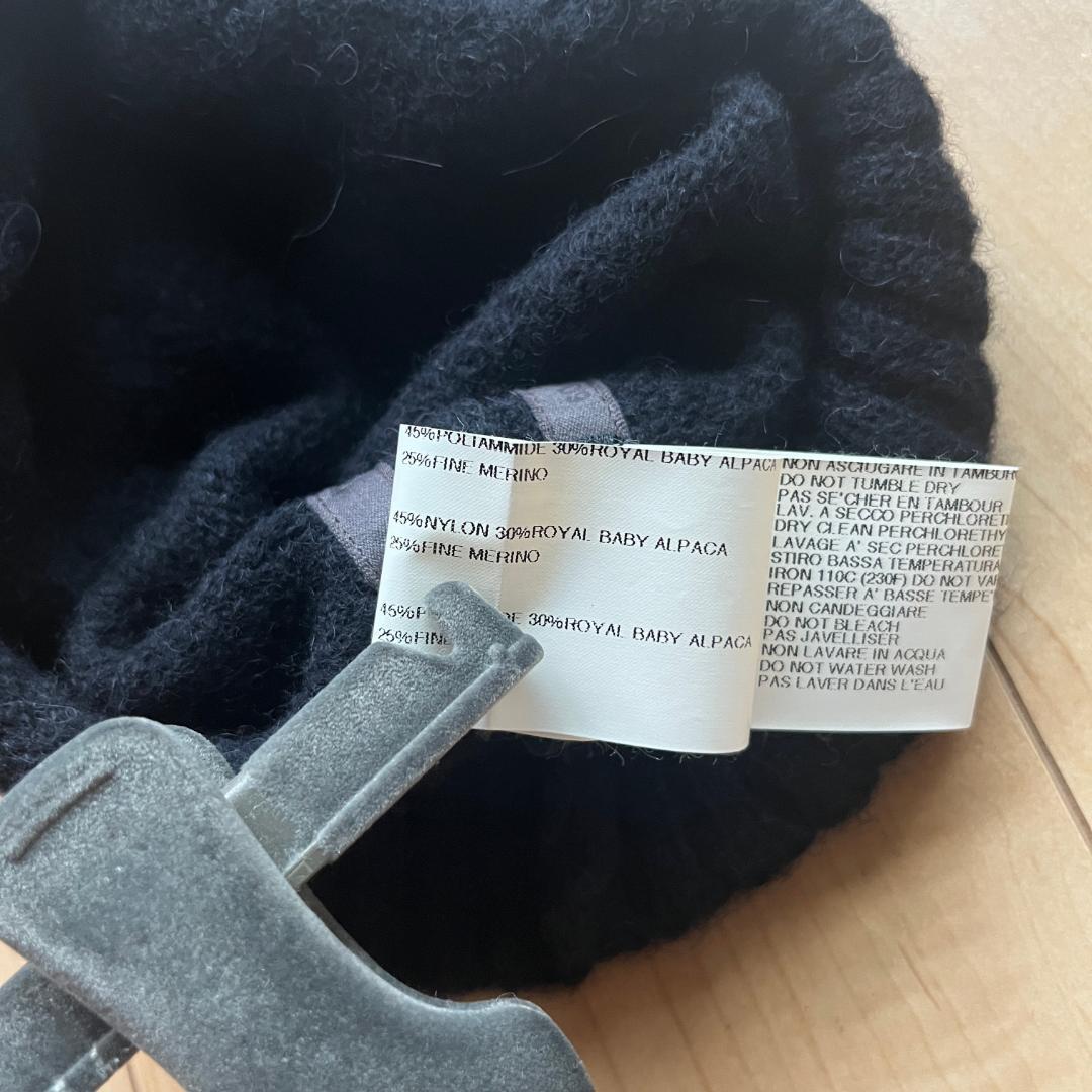 Rick Owens【最高級素材】ビーニー 09FW ロイヤルベビーアルパカ