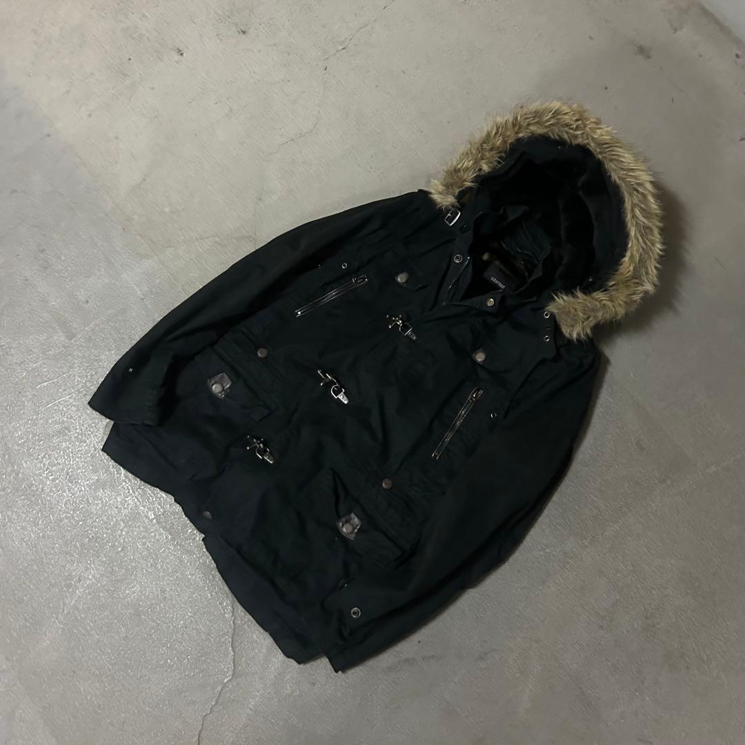 zara ファイヤーマンジャケット ファー付き archive