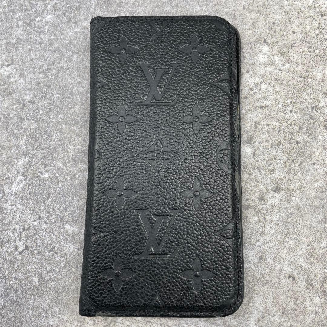 【微美品】ルイヴィトン iPhone11ケース アンプラント ブラック 黒