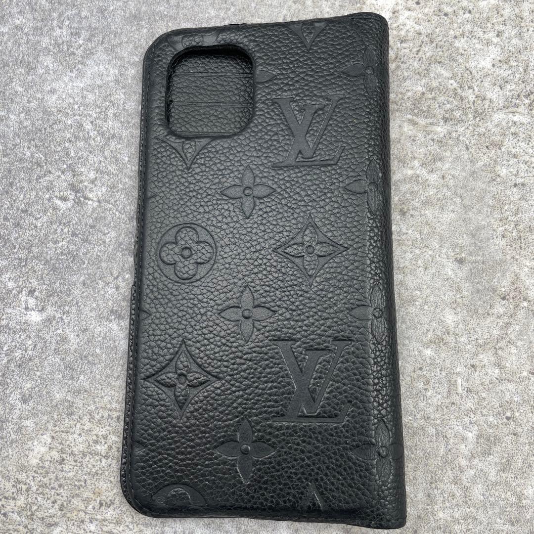 【微美品】ルイヴィトン iPhone11ケース アンプラント ブラック 黒