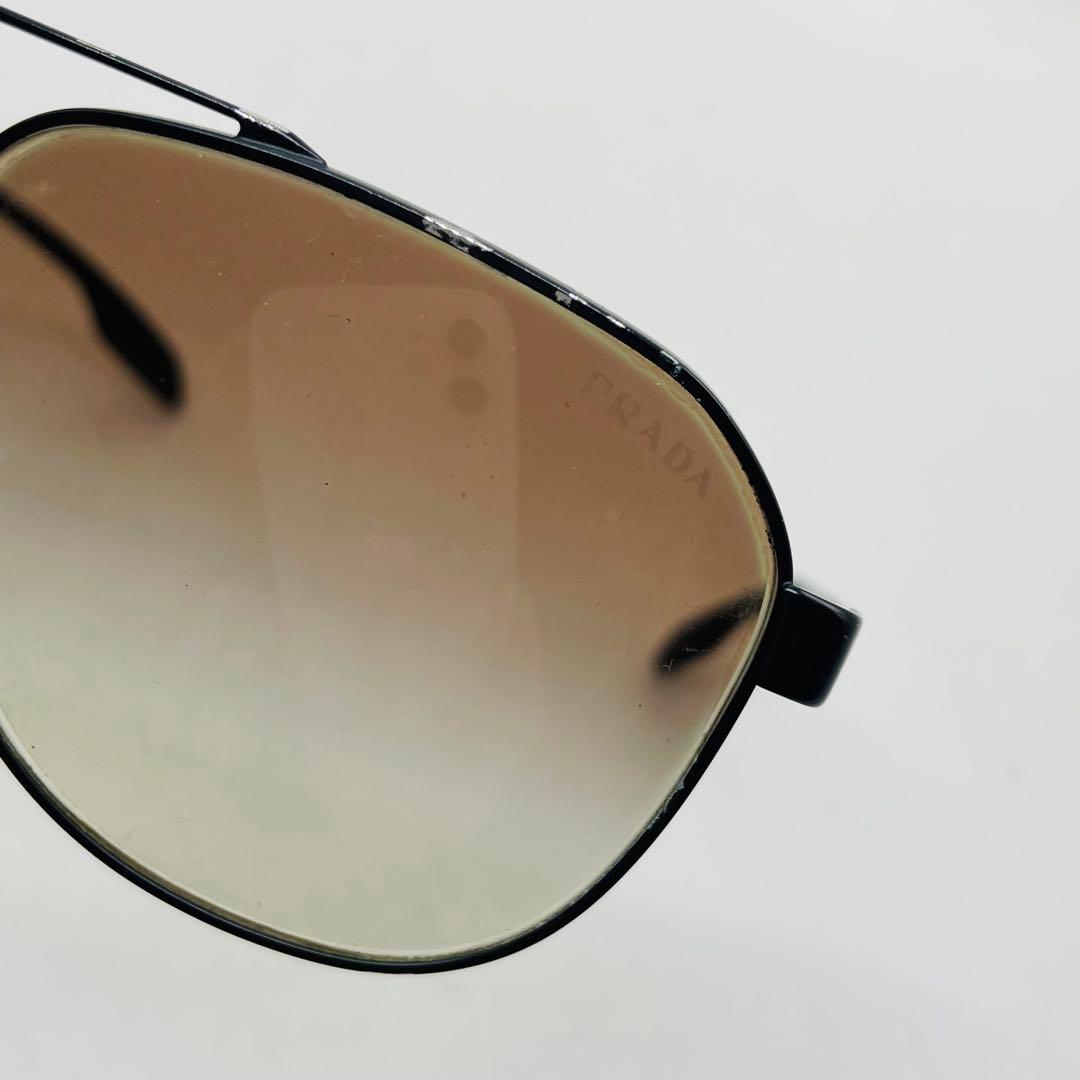 【sk/3.1/10】PRADA ティアドロップサングラス60◽︎16 145