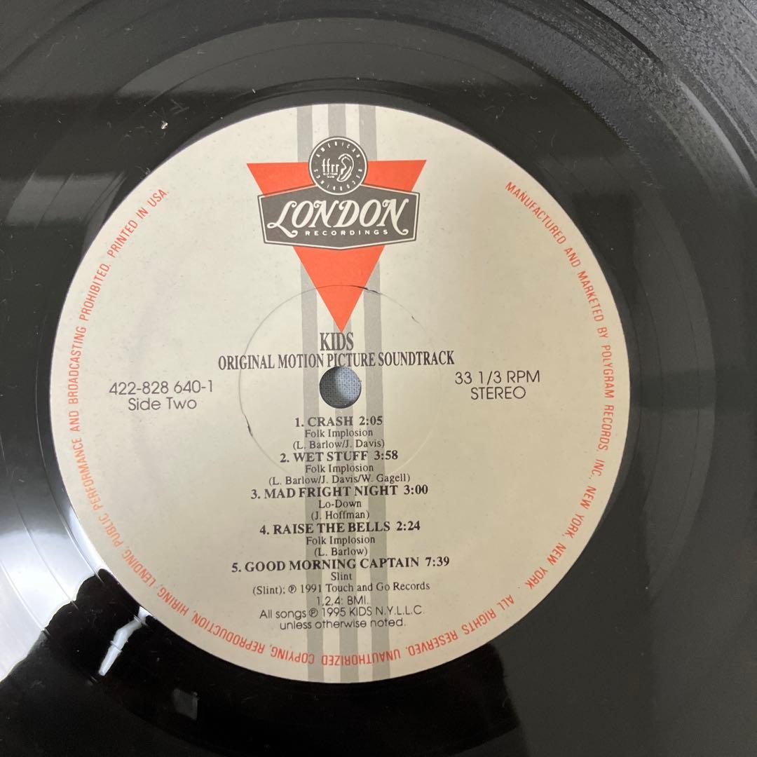 KIDS/SOUNDTRACK LPレコード US Original