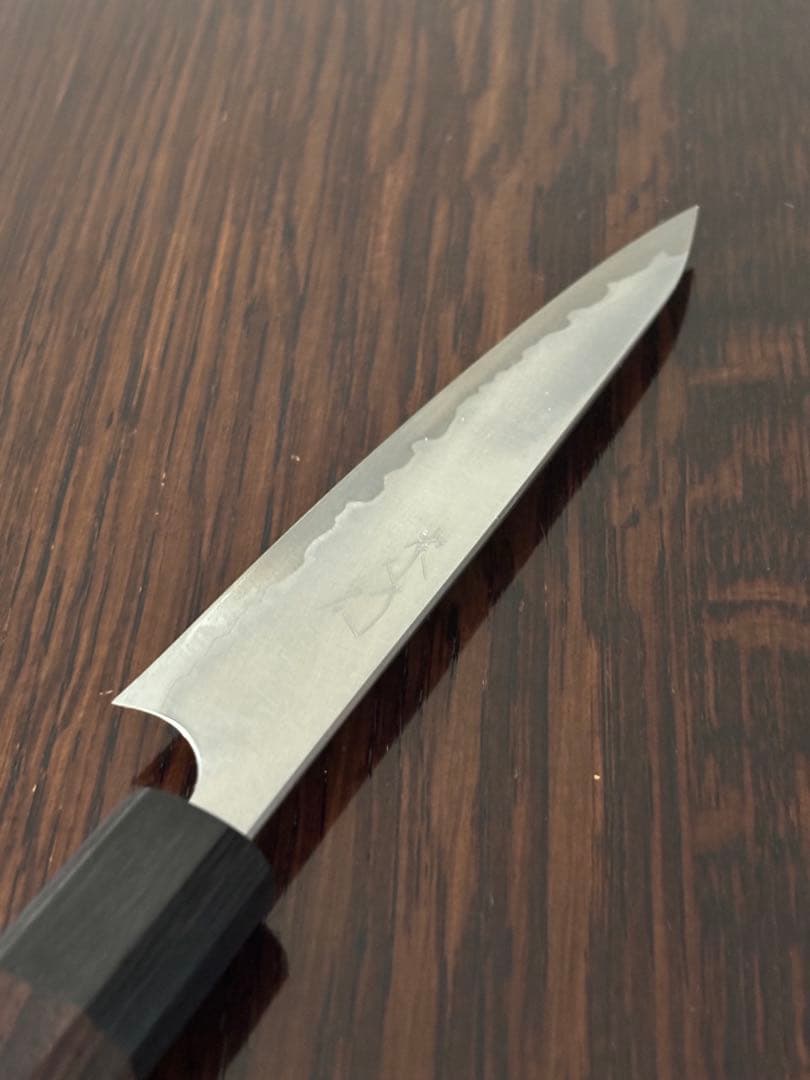 ナイフギャラリー甲鉄ペティナイフ　検武田刃物子の日八角吉田刃物高村作つば屋