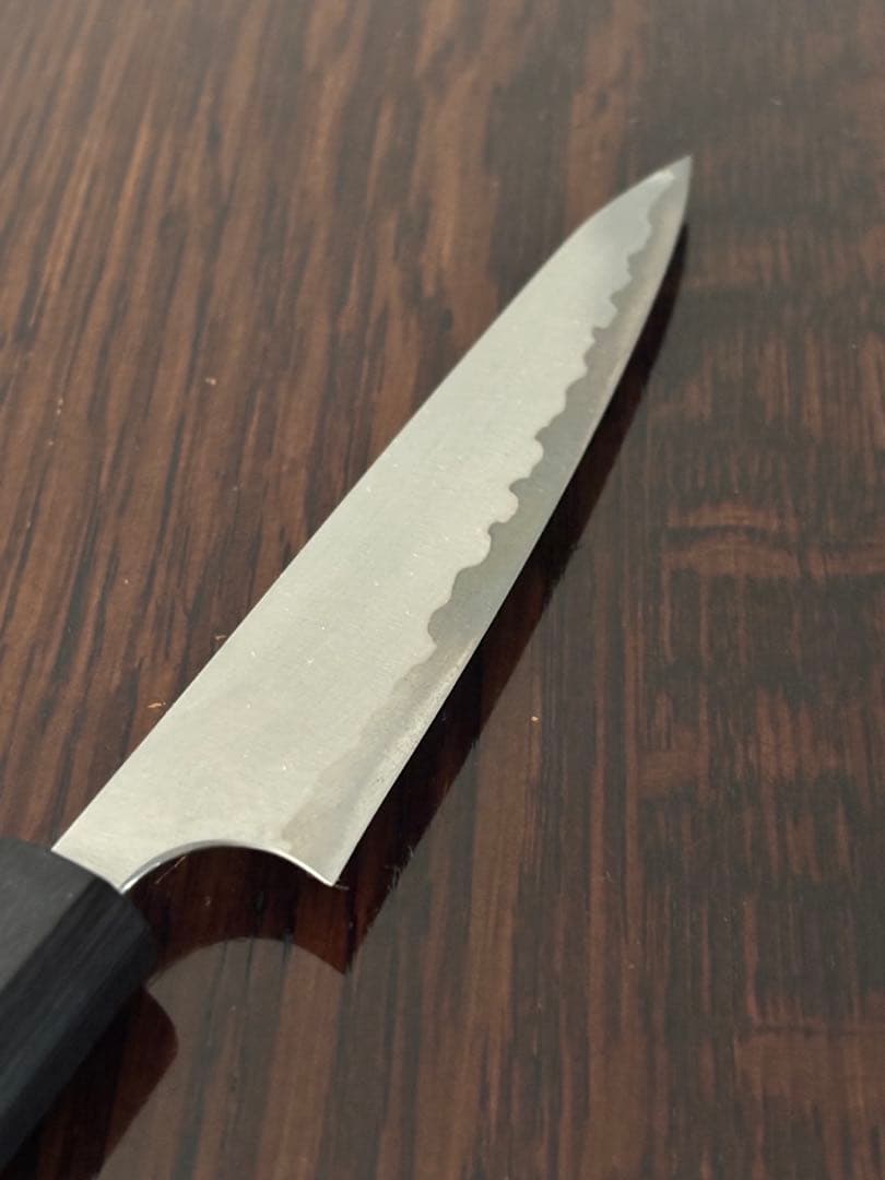 ナイフギャラリー甲鉄ペティナイフ　検武田刃物子の日八角吉田刃物高村作つば屋