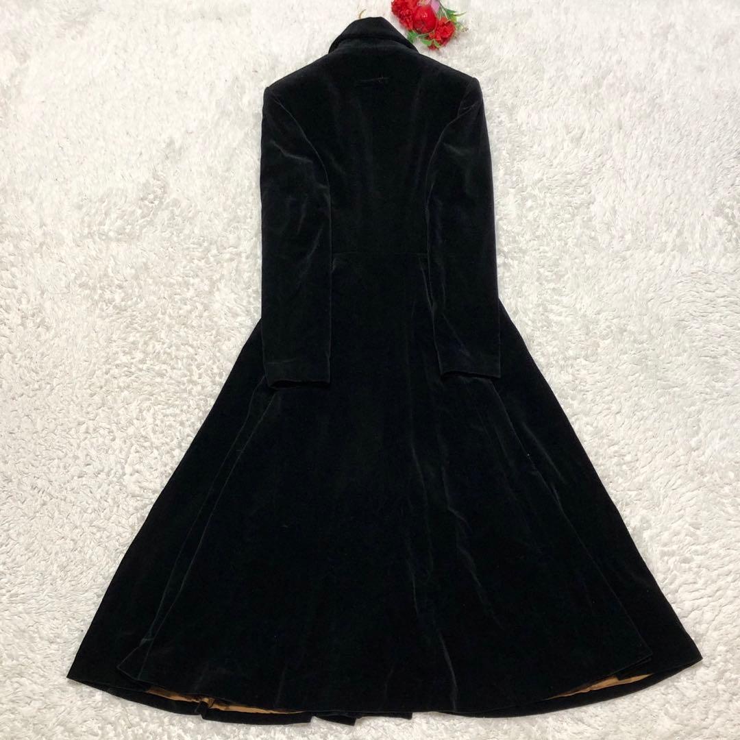 ［美品］130cm ジャンポールゴルチエ　スーパーロングコート フレア　ベロア