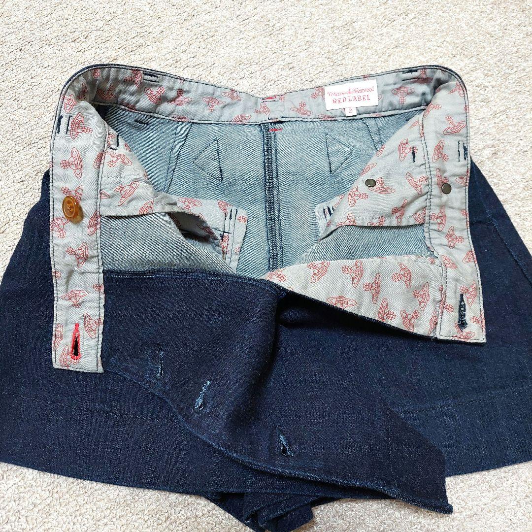ヴィヴィアンウェストウッド　ボタン付きショートパンツ、キュロット　M　極美品✨