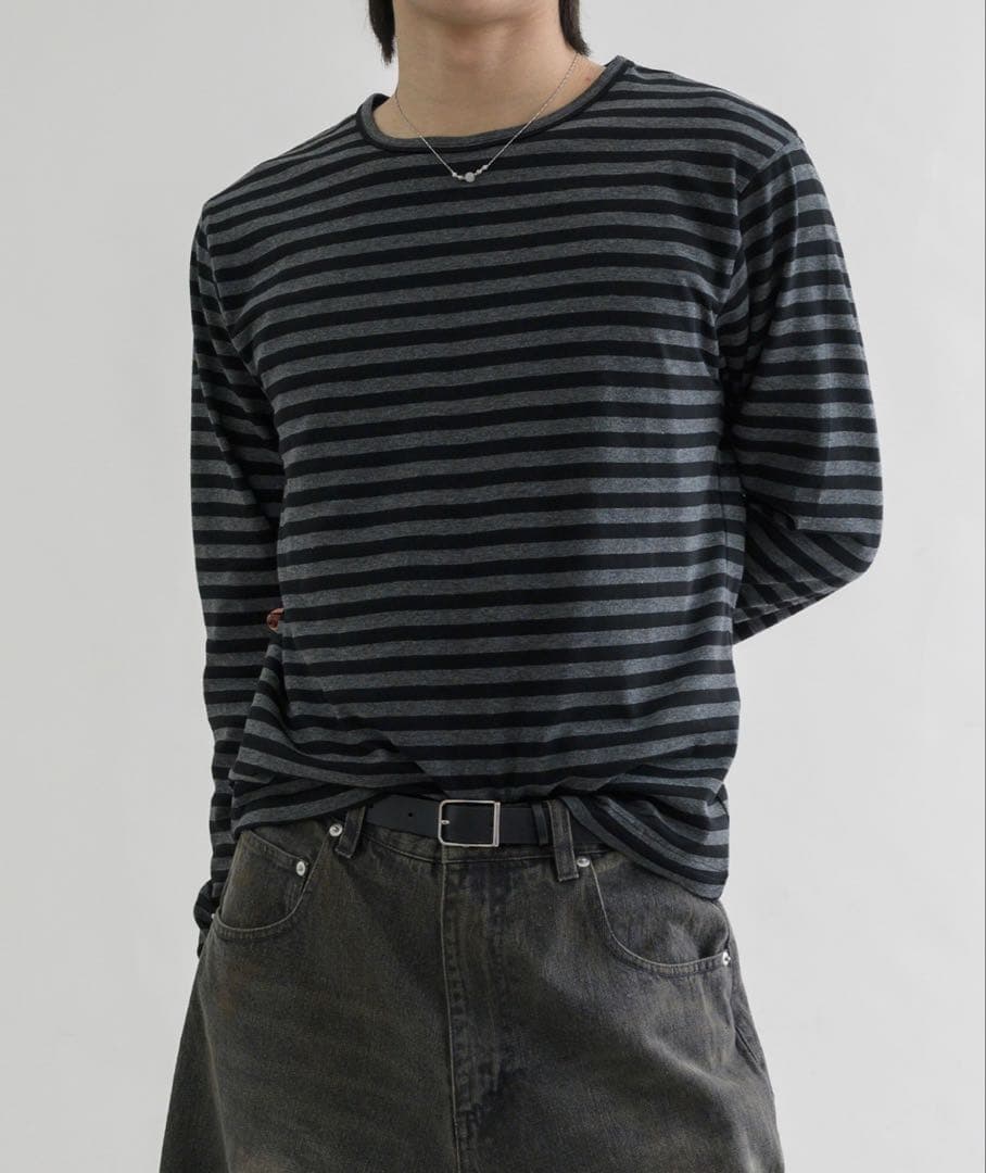 即完売品 EPNK ボーダー ロンT Sサイズ